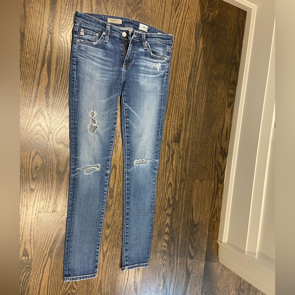 AG the legging ankle skinny jeans - size 26 - Picture 2 of 3